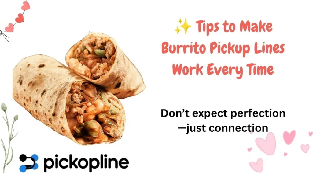 ✨ Tips to Make Burrito Pickup Lines Work Every Time
