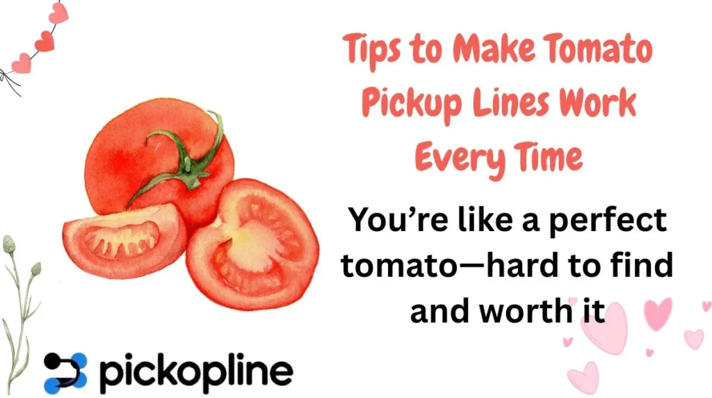Tips to Make Tomato Pickup Lines Work Every Time