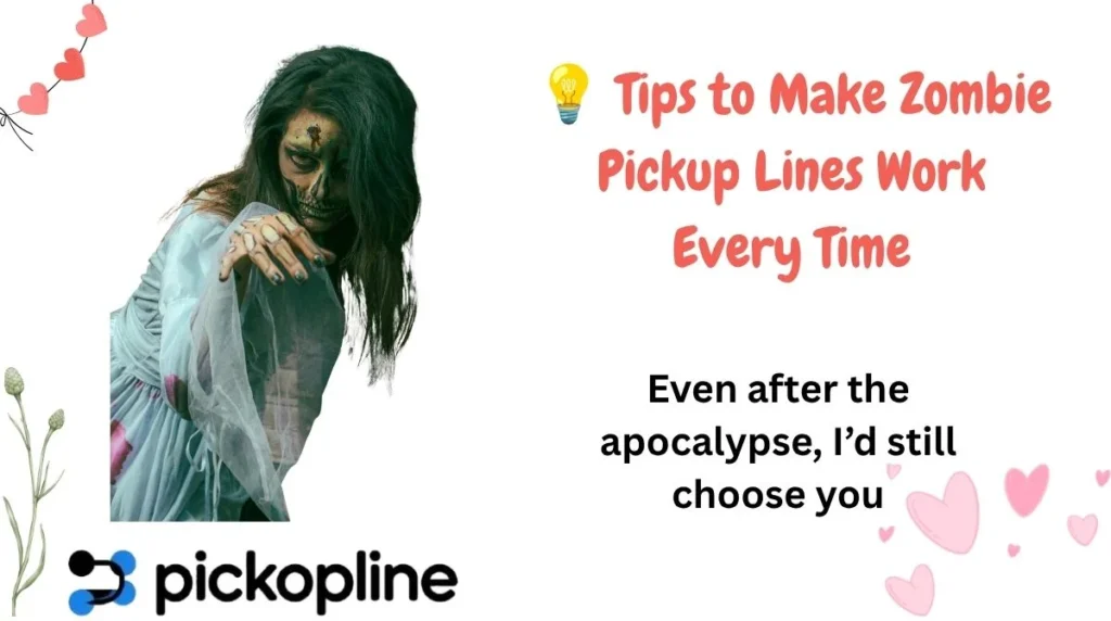 💡 Tips to Make Zombie Pickup Lines Work Every Time